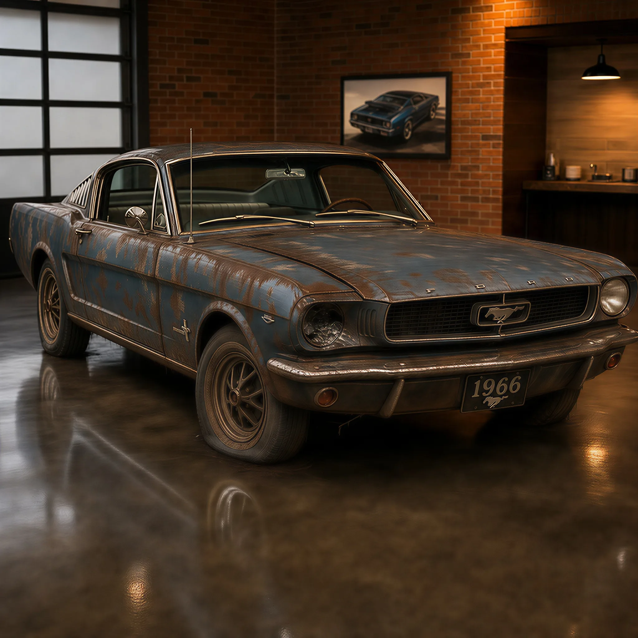 Ford Mustang Before Restoration